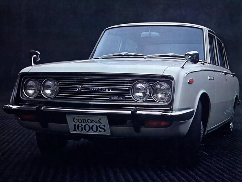 Toyota Corona (PT41, RT40, RT41) 3 поколение, 2-й рестайлинг, седан (06.1967 - 01.1970)